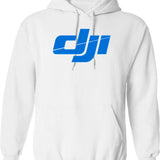 Dj Panda (vintage Distressed Look) Hoodie - Retro Graphic Cosy Pullover - White