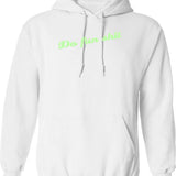 Dnky Funny Kng It's On Like Vintage 80s Gaming Hoodie - White
