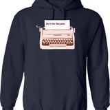 Do Fun Shit Hoodie - Retro Graphic Pullover Hoodie for Men & Women - Navy
