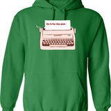 Do Fun Shit Hoodie - Retro Graphic Pullover Hoodie for Men & Women - Green