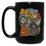 Do It in The Dirt 1976 Black Coffee Mug, Gift Coffee Mug - Black