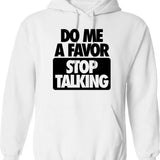 Do It Lady Hoodie - Retro Graphic Pullover Hoodie for Men & Women - White