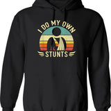 Do Milfs Not Drugs Funny Retro Vintage Hoodie - Black