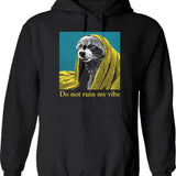 Do Not Resuscitate Hoodie - Retro Graphic Pullover Hoodie for Men & Women - Black