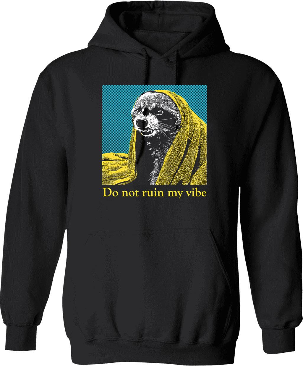 Do Not Resuscitate Hoodie - Retro Graphic Pullover Hoodie for Men & Women - Black
