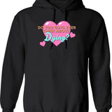 Do You Guys Ever Think About Dying Graphic Pullover Hoodie - Black