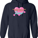 Do You Guys Ever Think About Dying Graphic Pullover Hoodie - Navy