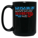 Do You Hear The People Sing Black Coffee Mug, Gift Coffee Mug - Black