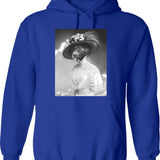 Dodo Whisperer Vintage Extinct Bird Illustration Hoodie - Blue