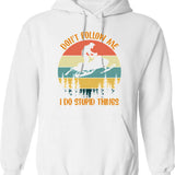 Don't Be Part Of The Problem Rat Hoodie - White