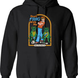 Don't Follow Me I Do Stupid Things Skiing Hoodie - Black