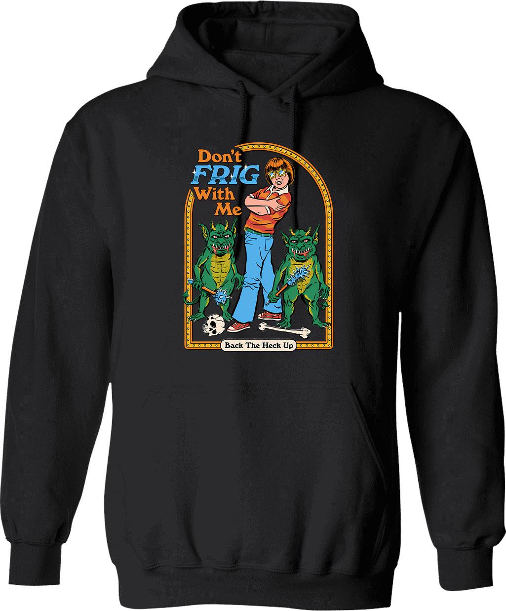 Don't Follow Me I Do Stupid Things Skiing Hoodie - Black