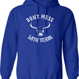 Don't Let The Old Man In Retro Vintage Hoodie - Blue