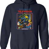 Don't Mess With Texas Hoodie - Retro Graphic Pullover Hoodie for Men & Women - Navy