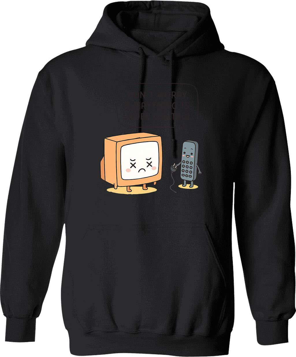 Don't Talk To Strangers (1) Hoodie - Retro Graphic Pullover Hoodie for Men & Women - Black