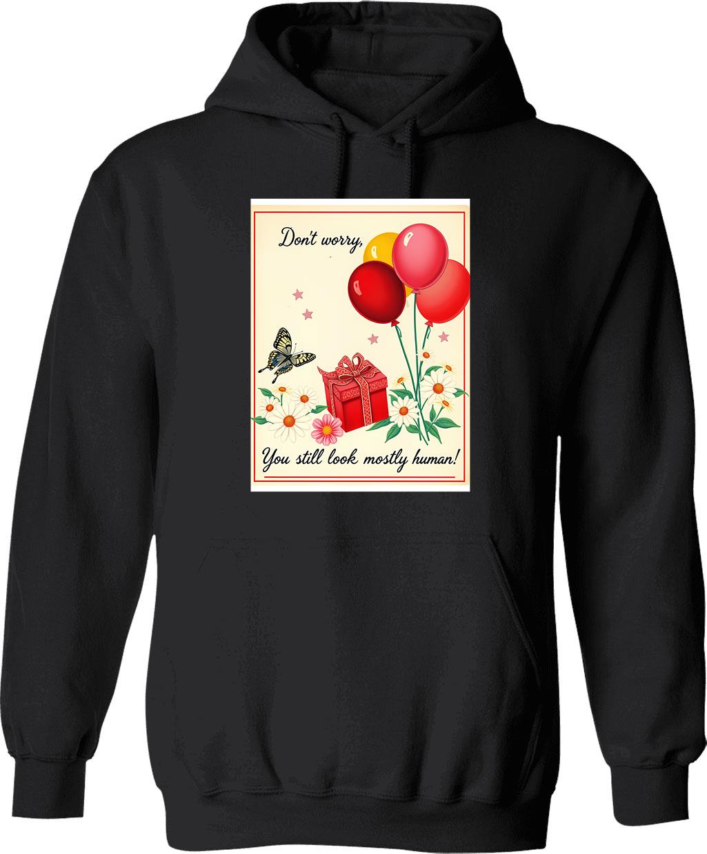 Don't Worry Everything Is Under Control Hoodie - Black
