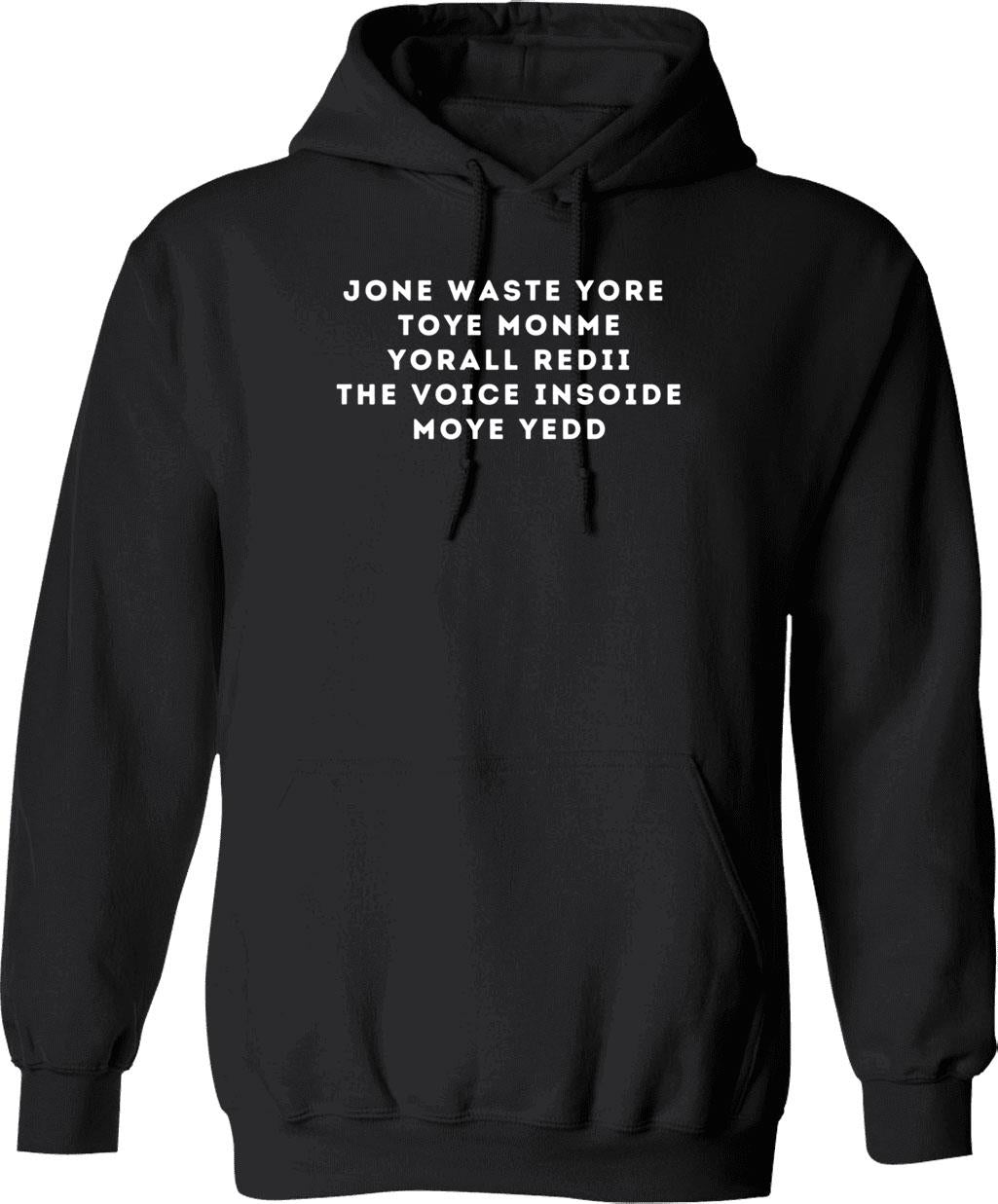 Don_t Panic Vintage Distressed Hoodie - Retro Graphic Cosy Pullover - Black