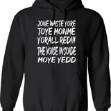 Don_t Waste Your Time On Me I Miss You 182 Hoodie - Black