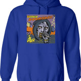 Doodles 70s Zuma Horse Art Young Hoodie - Blue