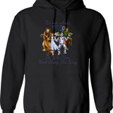Dorothy Quotes It's Not Where You Go It's Who You Meet Along The Way Vintage Fantasy (1) Hoodie - Black