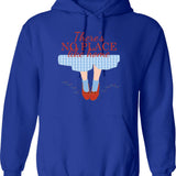 Dorothy Quotes It's Not Where You Go It's Who You Meet Along The Way Vintage Fantasy (2) Hoodie - Blue