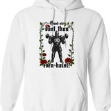 Dorothy Quotes It's Not Where You Go It's Who You Meet Along The Way Vintage Fantasy (4) Hoodie - White
