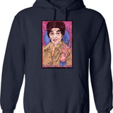 Dost Thou Even Hoist Medieval Knight Gym Meme Hoodie - Navy