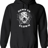 Douma X Shinobu Hoodie - Retro Graphic Pullover Hoodie for Men & Women - Black
