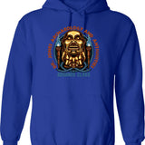 Dr. Dick's Hot Caulk - Penetrates Deep Hoodie - Blue
