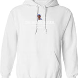 Dr. Octopurr Hoodie - Retro Graphic Pullover Hoodie for Men & Women - White