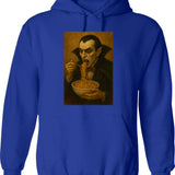 Dr. Rosenpenis - Fletch Hoodie - Retro Graphic Pullover Hoodie for Men & Women - Blue