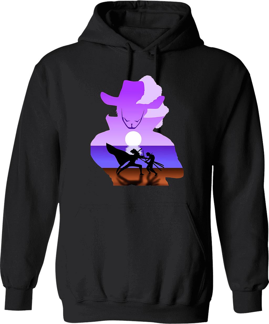 Dracula Blowing A Bubblegum Bubble Classic Horror Gothic Alternative Hoodie - Black