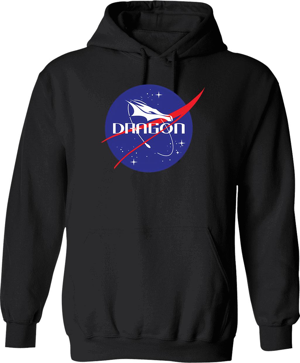 Dragging Down Hoodie - Retro Graphic Pullover Hoodie for Men & Women - Black