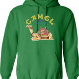 Dromedary Camel Crush Cigarette Joe Camel Design Hoodie - Green
