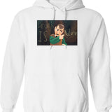 Druncle Like A Normal Uncle Only Drunker Hoodie - White
