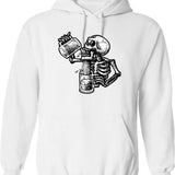 Drunk Is Nature - Moral Orel Hoodie - White
