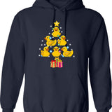 Drunken Clam Bar Quahog Rhode Island Vintage Hoodie - Navy