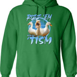 Duck Game Sombreros Classic Hoodie - Retro Graphic Pullover Hoodie for Men & Women - Green