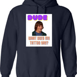 Dude Wheres My Car Design Pt1 Graphic Pullover Hoodie - Navy
