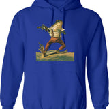 Duck Vintage Duck Farm Animals Duck Lover Hoodie - Blue