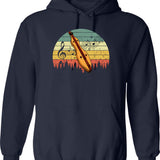 Duke Duke Commodities Brokers - Vintage Logo Hoodie - Navy