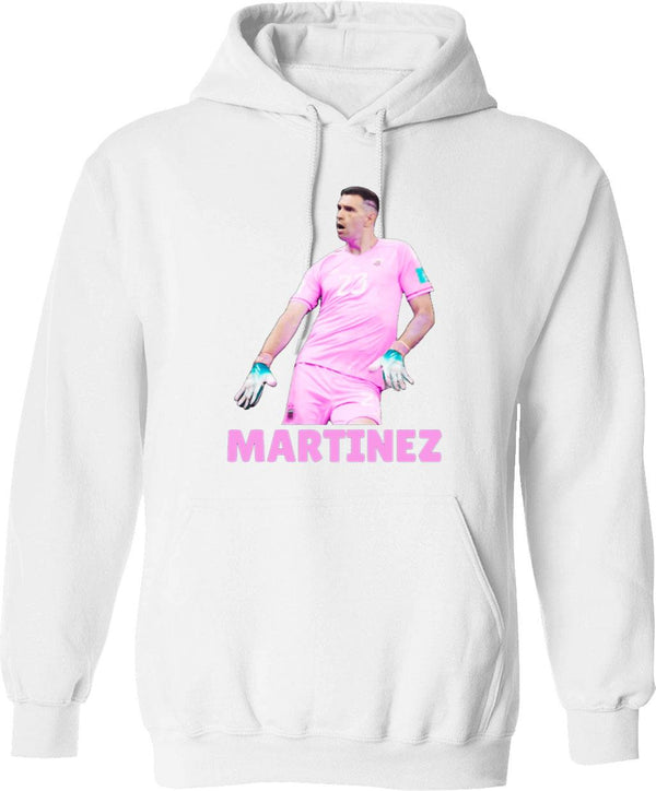 EMI Martinez-Funny Graphic Pullover Hoodie - White