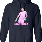 EMI Martinez-Funny Graphic Pullover Hoodie - Navy