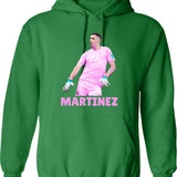 EMI Martinez-Funny Graphic Pullover Hoodie - Green