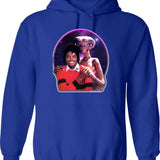 E-scooter Electric Scooter Retro Vintage Hoodie - Retro Graphic Cosy Pullover - Blue