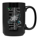 Eagles Super Bowl LIX 2025 Champions 3D 1 Black Coffee Mug, Gift Coffee Mug