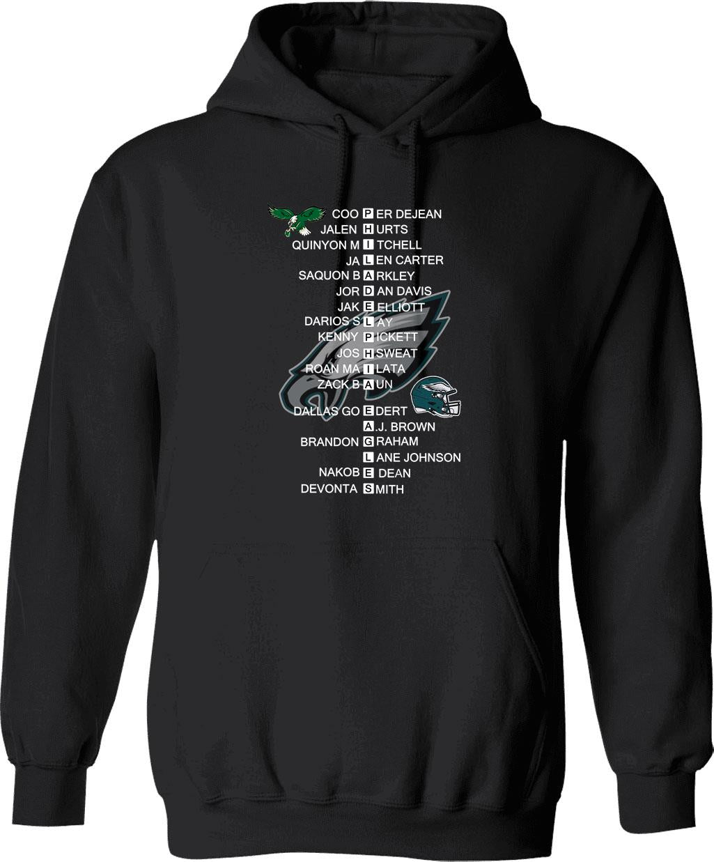 Eagles Super Bowl LIX 2025 Champions 3D Hoodie 1 Graphic Pullover Hoodie - Black
