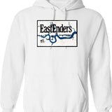 Easily Distracted Guinea Fowl Vintage Hoodie - Retro Graphic Cosy Pullover - White