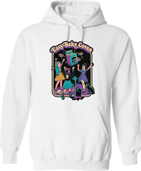 Easy Bake Coven Graphic Pullover Hoodie - White