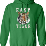 Easy Peasy Lemon Squeezy Hoodie - Retro Graphic Pullover Hoodie for Men & Women - Green